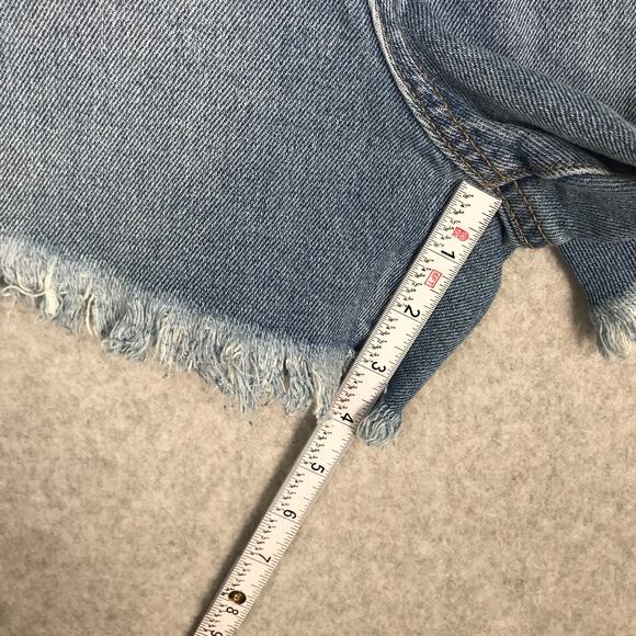 Sincerely Jules Shorts Size 9 29 Jeans Cut Off Super High Rise Vintage Babe Boho - Picture 7 of 10